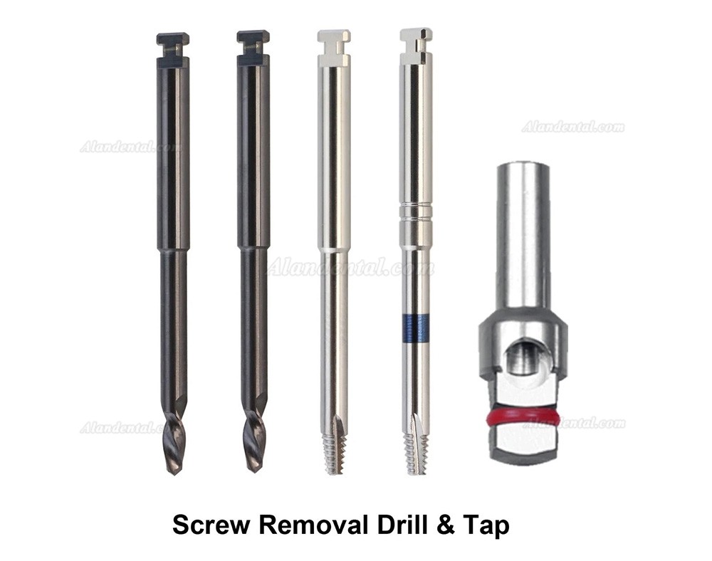 Implant Fixture & Screw Removal Master Kit MCT FSRK-02 Drill Guide Remover